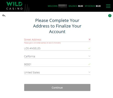 wild casino verification/